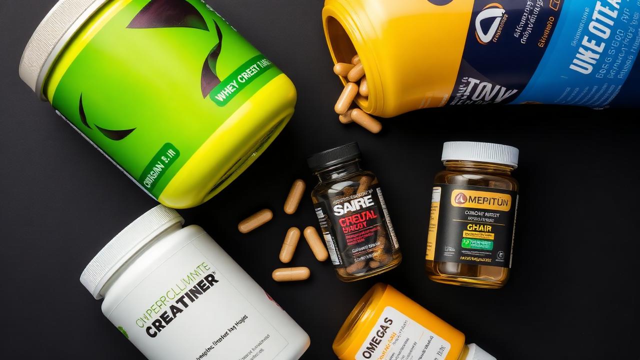 Suplementos deportivos para CrossFit: creatina, whey y omega-3